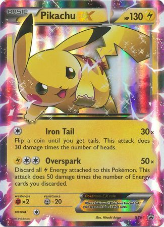 Pikachu EX XY84-Kantocards