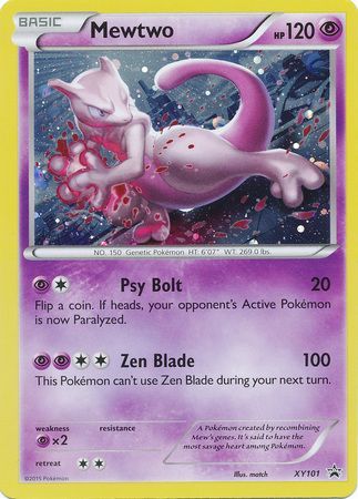 Mewtwo XY101-Kantocards