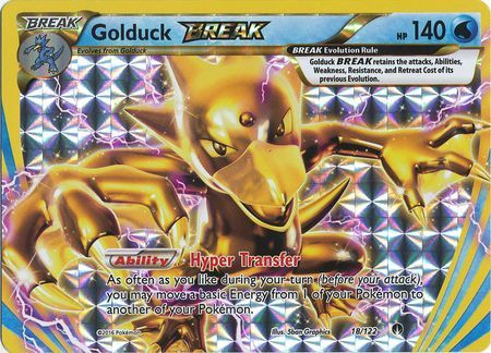 Golduck BREAK 18/122-Kantocards