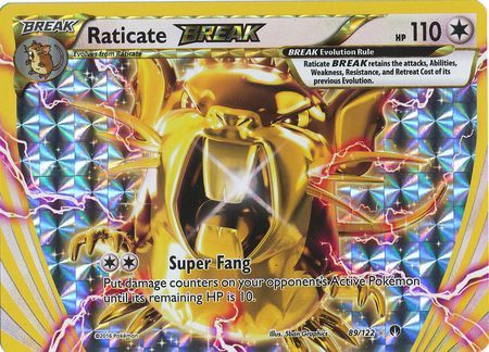 Raticate BREAK 89/122-Kantocards