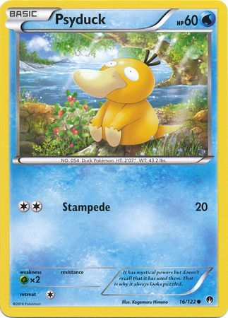 Psyduck 16/122-Kantocards