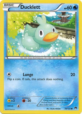 Ducklett 36/122-Kantocards