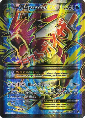 Mega Gyarados EX 115/122-Kantocards