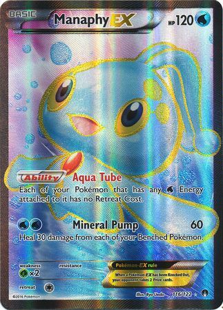 Manaphy EX 116/122-Kantocards