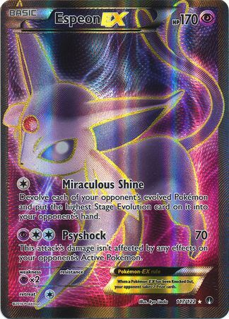Espeon EX 117/122-Kantocards