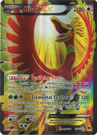 Ho-Oh EX 121/122-Kantocards