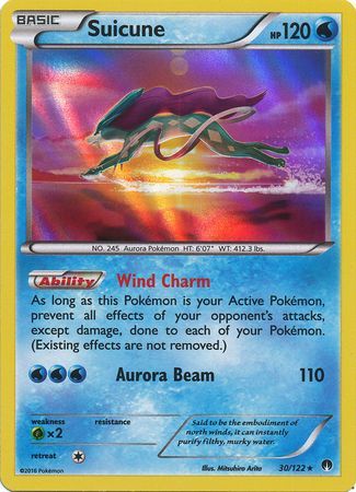 Suicune 30/122-Kantocards