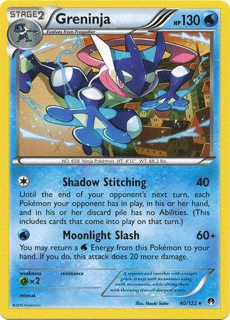 Greninja 40/122-Kantocards