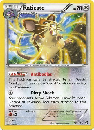 Raticate 88/122-Kantocards