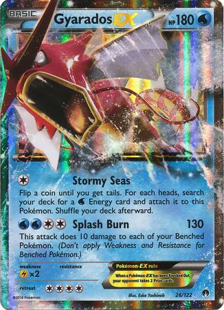 Gyarados EX 26/122-Kantocards