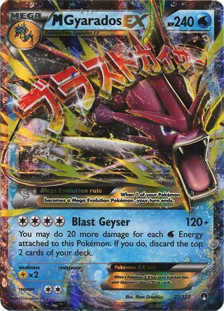 Mega Gyarados EX 27/122-Kantocards
