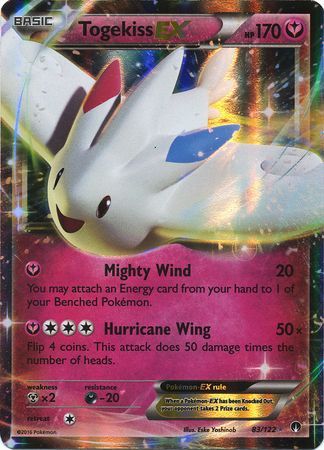 Togekiss EX 83/122-Kantocards