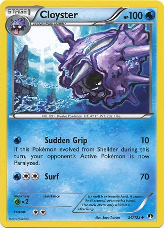 Cloyster 24/122-Kantocards