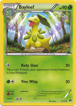 Bayleef 2/122-Kantocards