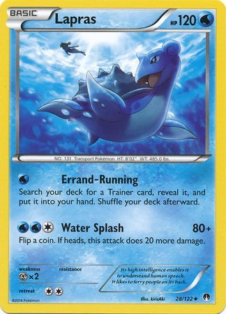 Lapras 28/122-Kantocards