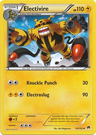 Electivire 43/122-Kantocards