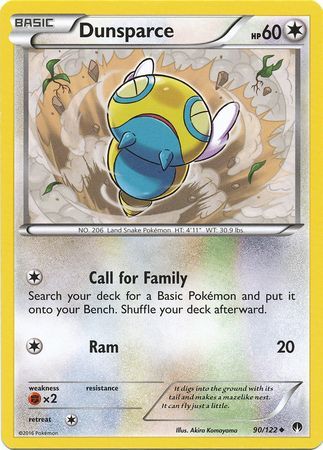 Dunsparce 90/122-Kantocards