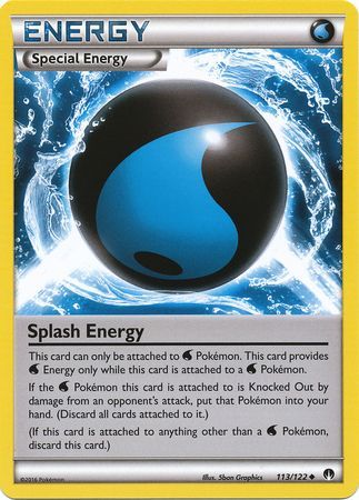 Splash Energy 113/122-Kantocards