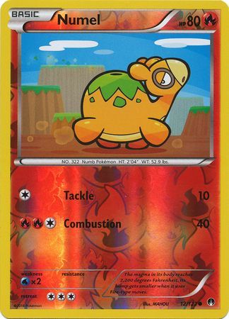 Numel 12/122 - Reverse Holo-Kantocards