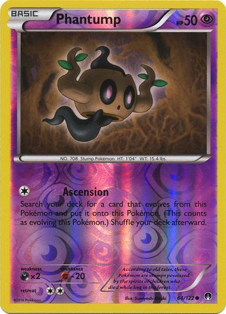 Phantump 64/122 - Reverse Holo-Kantocards