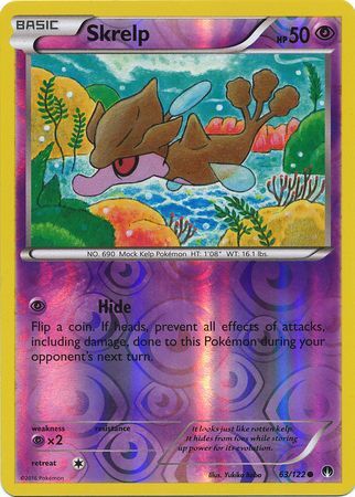 Skrelp 63/122 - Reverse Holo-Kantocards