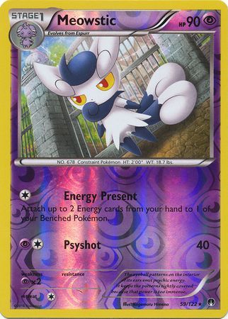 Meowstic 59/122 - Reverse Holo-Kantocards