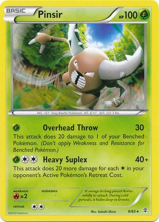 Pinsir 9/83-Kantocards