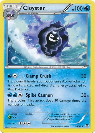 Cloyster 20/83-Kantocards