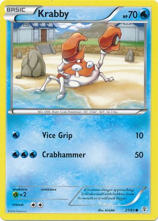 Krabby 21/83-Kantocards