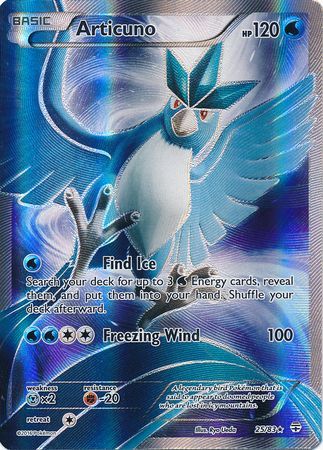 Articuno 25/83-Kantocards