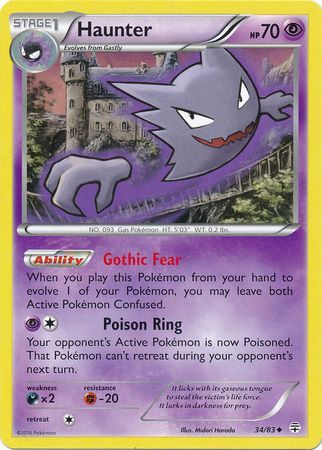 Haunter 34/83-Kantocards