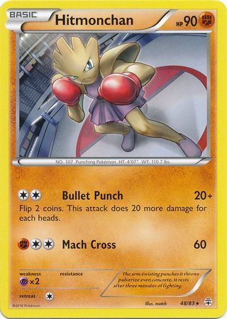 Hitmonchan 48/83-Kantocards
