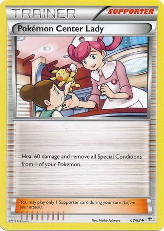 Pokémon Center Lady 68/83-Kantocards