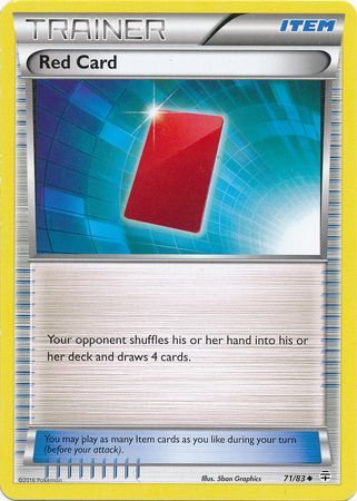 Red Card 71/83-Kantocards