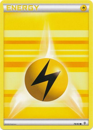 Lightning Energy 78/83-Kantocards