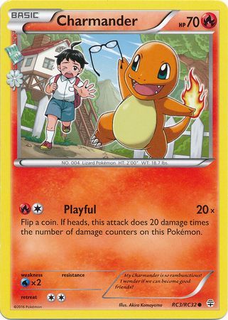 Charmander RC3/RC32-Kantocards