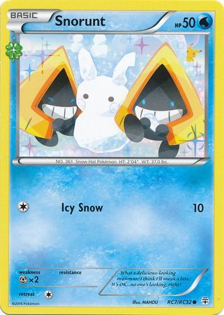 Snorunt RC7/RC32-Kantocards