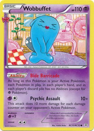 Wobbuffet RC11/RC32-Kantocards