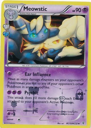 Meowstic RC15/RC32-Kantocards