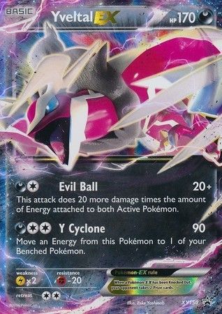 Yveltal EX XY150-Kantocards