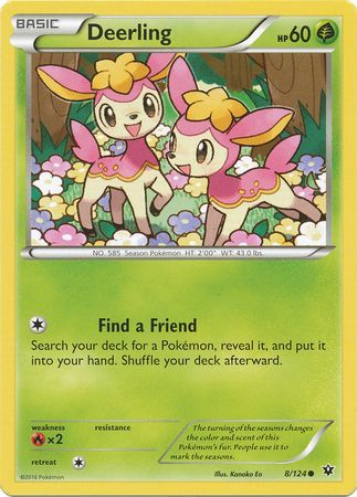 Deerling 8/124-Kantocards