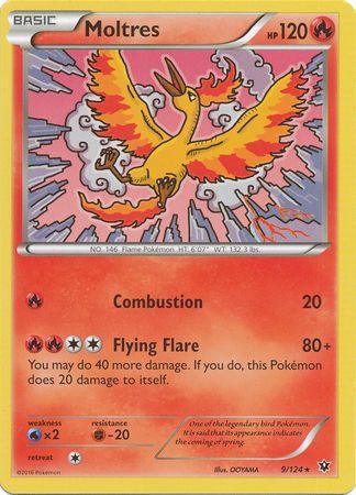 Moltres 9/124-Kantocards
