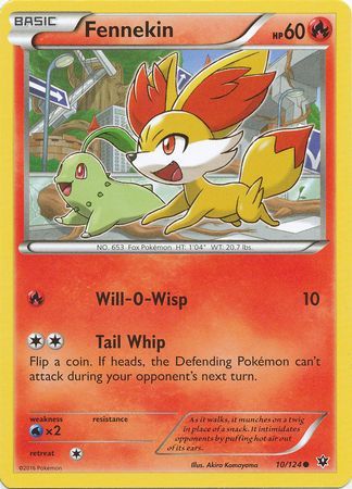 Fennekin 10/124-Kantocards