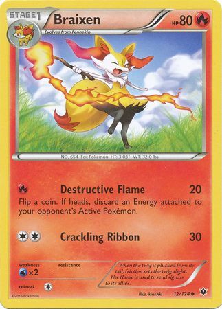 Braixen 12/124-Kantocards