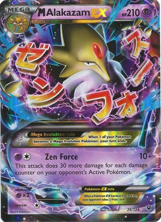 Mega Alakazam EX 26/124-Kantocards