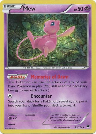Mew 29/124-Kantocards