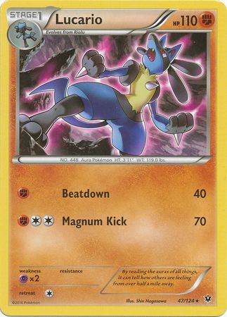 Lucario 47/124-Kantocards