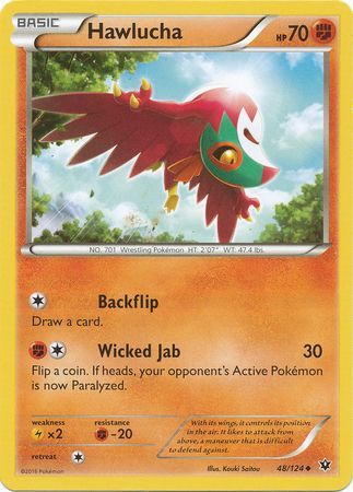 Hawlucha 48/124-Kantocards