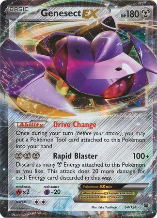 Genesect EX 64/124-Kantocards