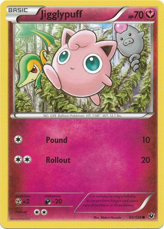 Jigglypuff 65/124-Kantocards